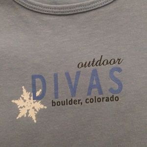 Outdoor Divas Boulder, Colorado t-shirt